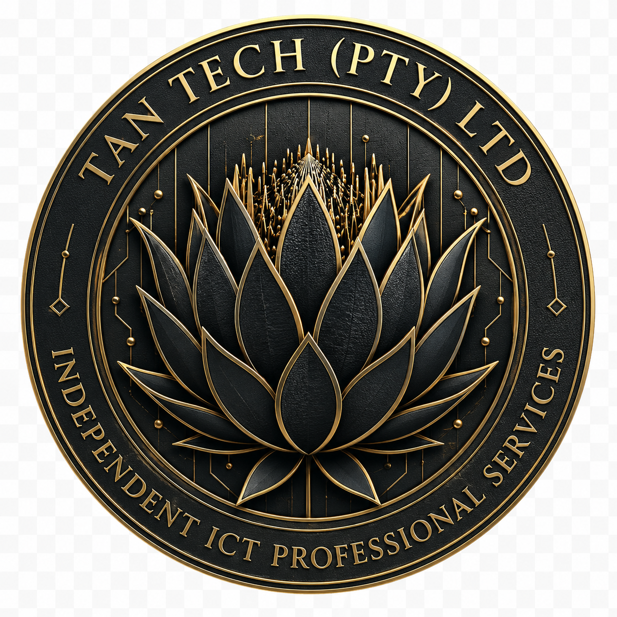 Tan Tech financial records verification seal